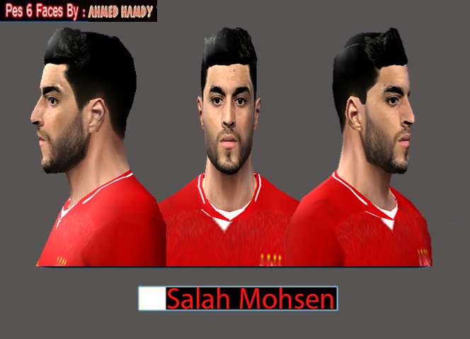 ultigamerz: PES 6 Salah Mohsen (Al Ahly SC) Face