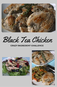 A delicious chicken recipe marinated in black tea and lime juice