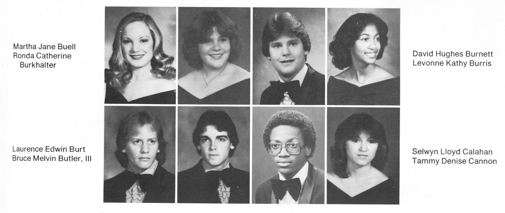 Tammany Family CHS Yearbook 1981 Seniors