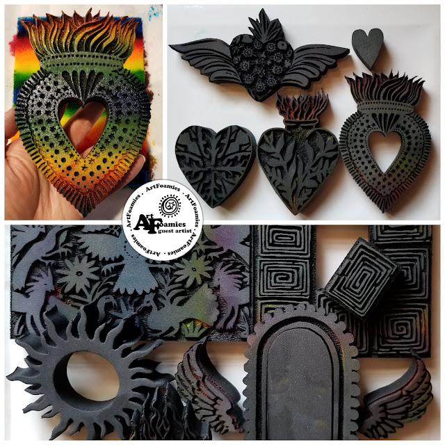 Kae Pea art & patron comMOONity, RubberMoon and ArtFoamies