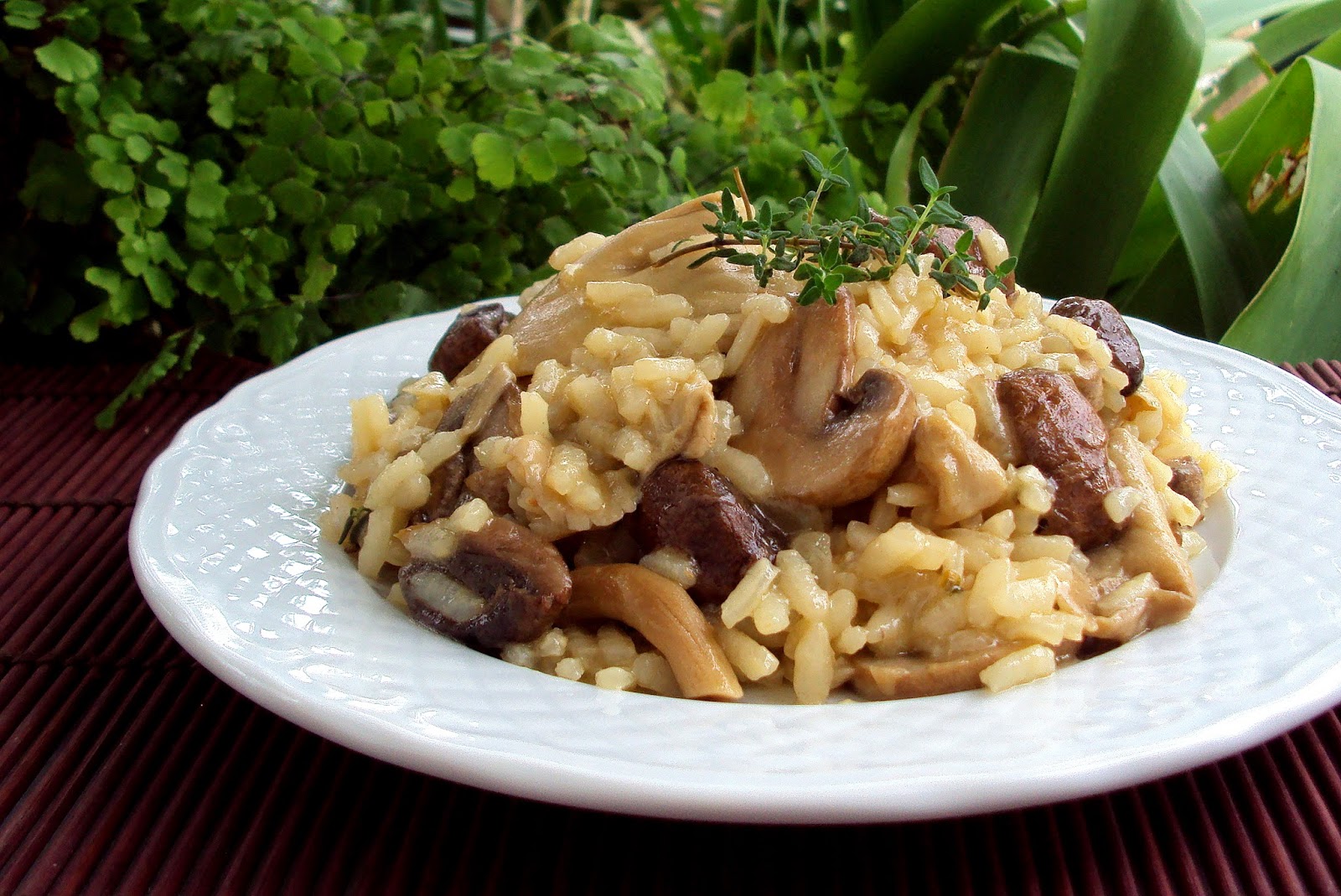 Nárwen's Cuisine Sabores do Mundo Risotto de Cogumelos