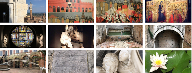 Immagini dei luoghi visitati il terzo giorno di Siena in Sette giorni