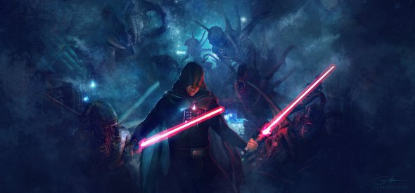 Star Wars vs. Aliens nas incríveis ilustrações de Guillem H. Pongiluppi Guillem H. Pongiluppi artstation ilustrações filmes fantasia ficção sombrio terror crossover star wars aliens