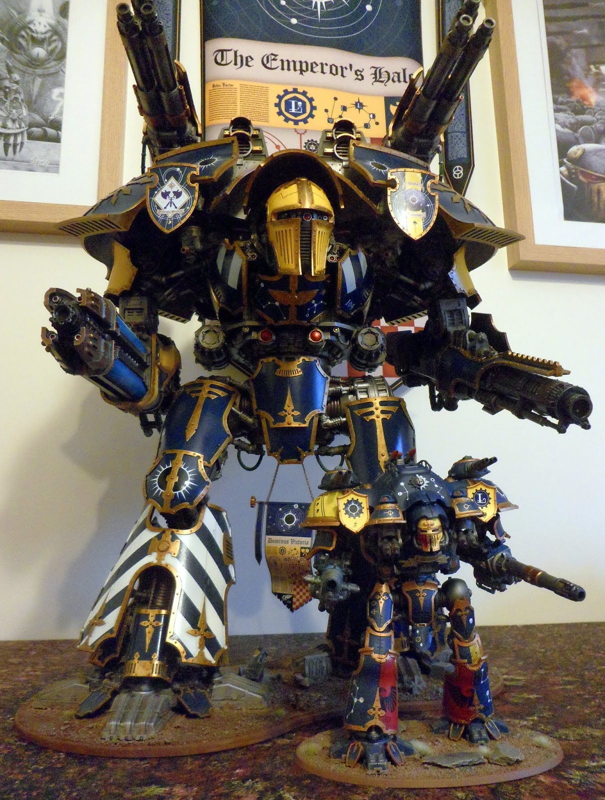Warhammer 40k Imperial Knight Size