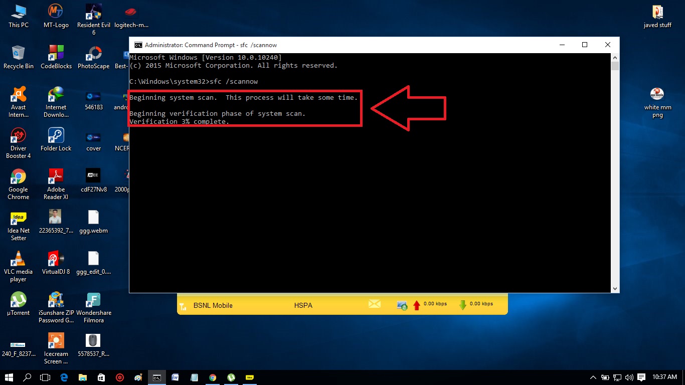 How To scan PC in windows 10( any windows) Using CMD Tricks And Stories