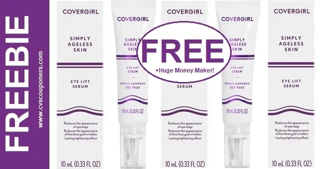 FREE CoverGirl Eye Serum CVS Deals