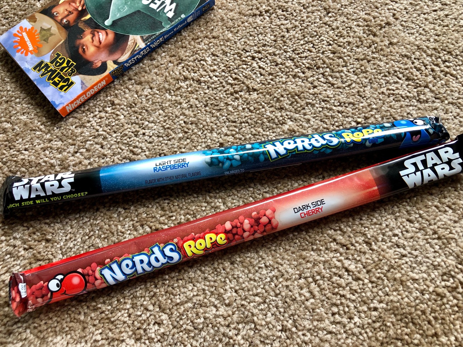 Nerds Rope Blue Raspberry Star Wars Candy, 24ct Ropes