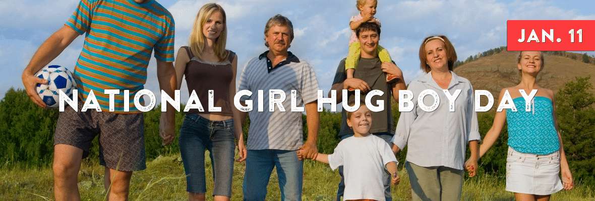 National Girl Hug Boy Day Wishes Pics