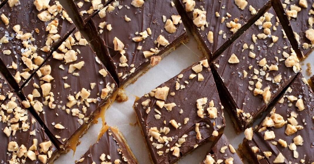 Salted Toffee Bars The Two Bite Club