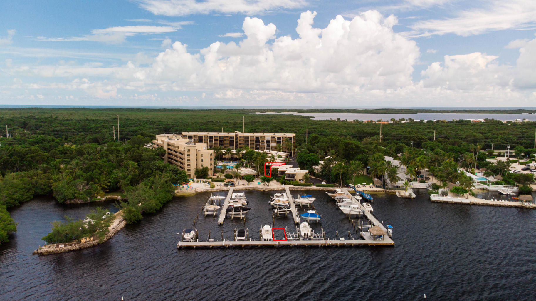 Real Estate in the Florida Keys Townhouse in Key Largo with deeded slip and weekly rentals
