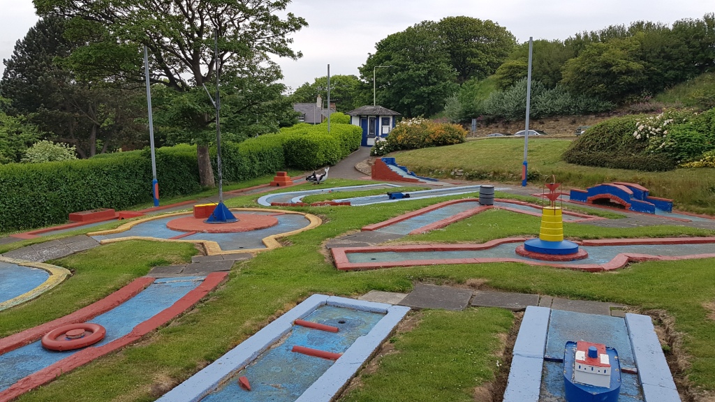 The Ham and Egger Files Crazy Golf at Victoria Park in Scarborough