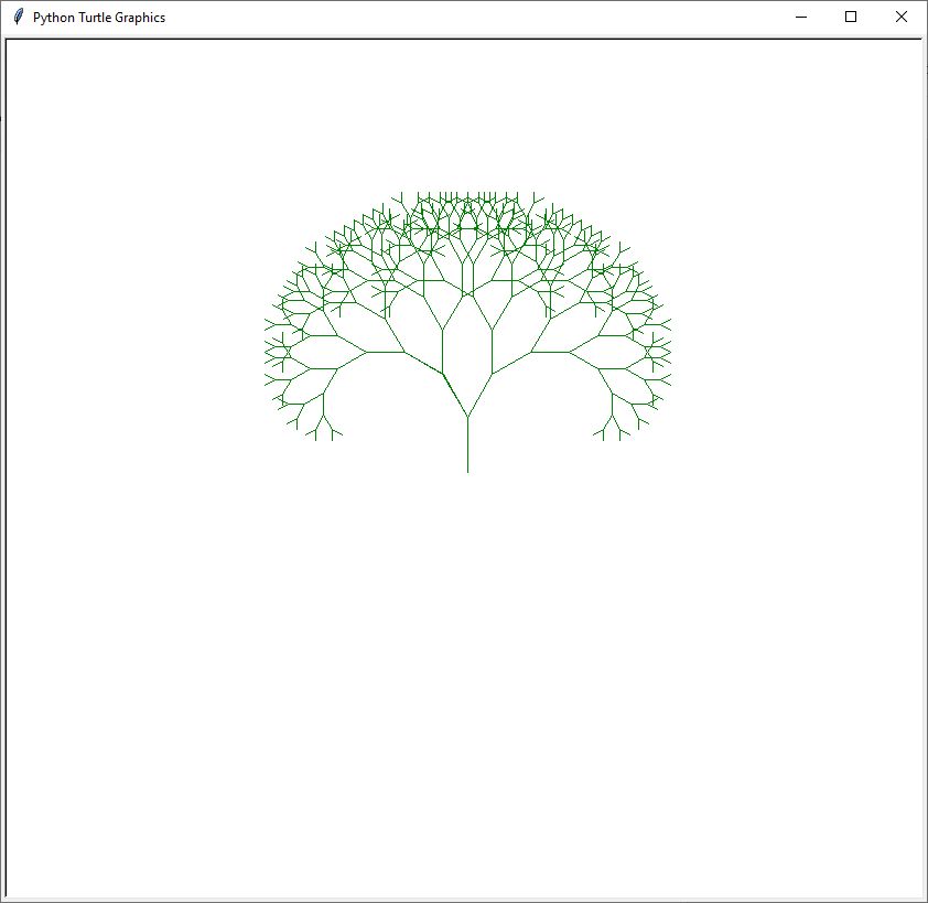 Le bloc notes en vrac d'un prof TIM : Python fractal et turtle
