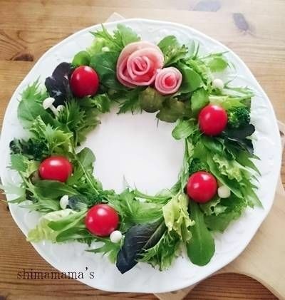 As guirlandas de Natal comestível são opções alternativas para decoração da mesa de Natal e também para as comidas e petiscos de Natal a serem servidos.