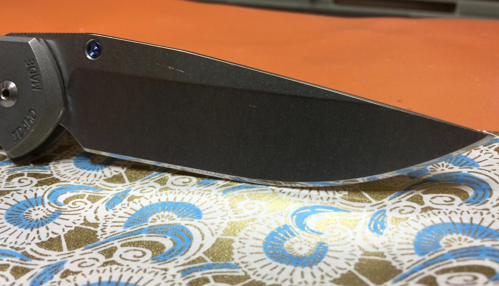 Knife Sharpening Using Traditional Methods Chris Reeves Sebenza