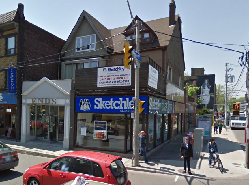 lost toronto Avenue and Davenport/Then and Now