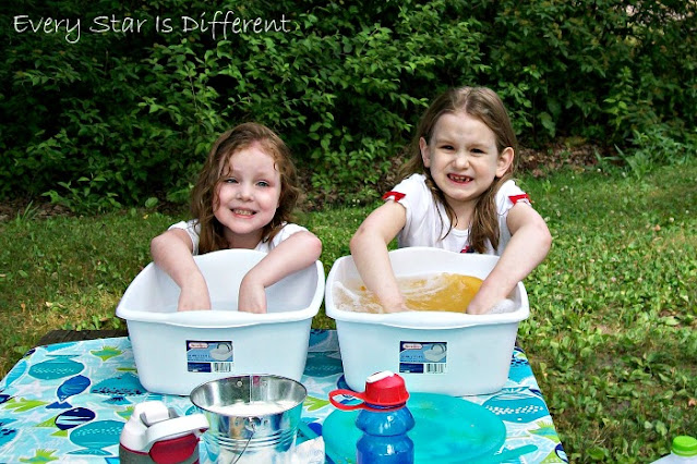 Washing Dishes While Camping