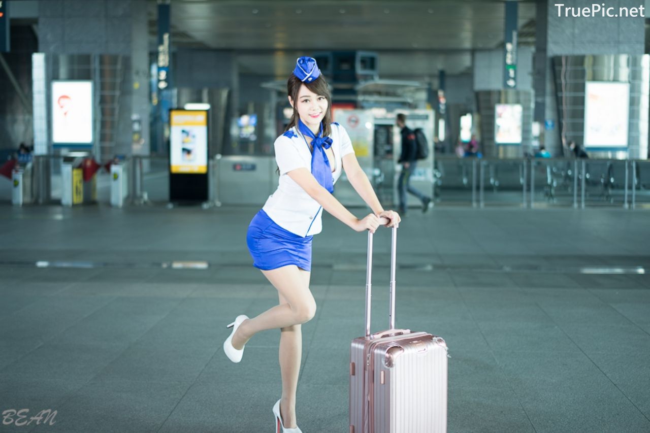 Image-Taiwan-Social-Celebrity-Sun-Hui-Tong-孫卉彤-Stewardess-High-speed-Railway-TruePic.net- Picture-36