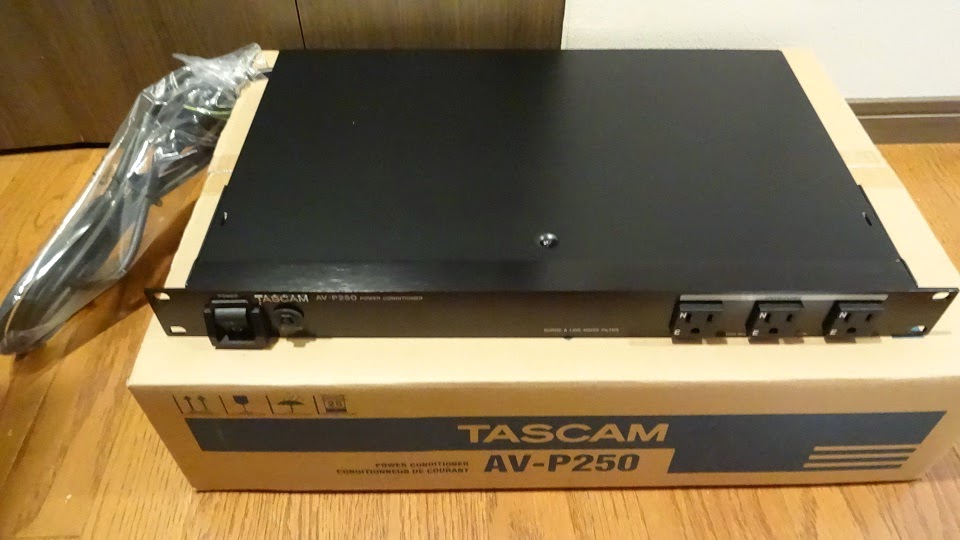 レビュー TASCAM AV-P250 パワーディストリビューター