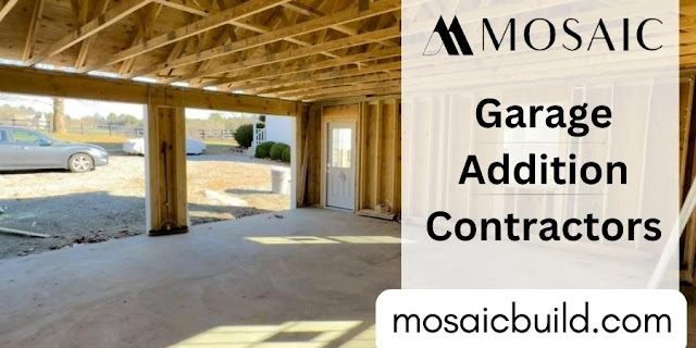Garage Addition Contractors - Mosaic Design Build