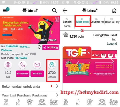 Cara Menukarkan Poin Bonstri Dengan Kuota Internet Gratis Blog Orang It