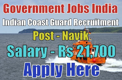 Indian Coast Guard Recruitment 2018