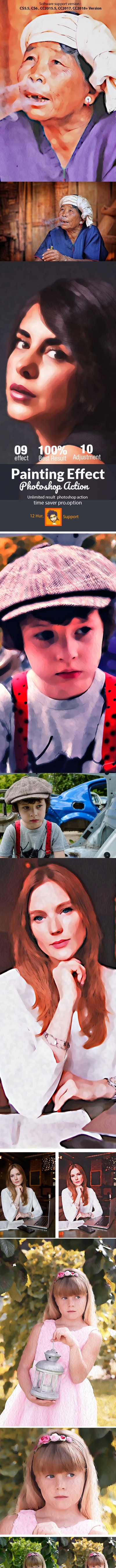 Painting%2BEffect%2BPhotoshop%2BAction