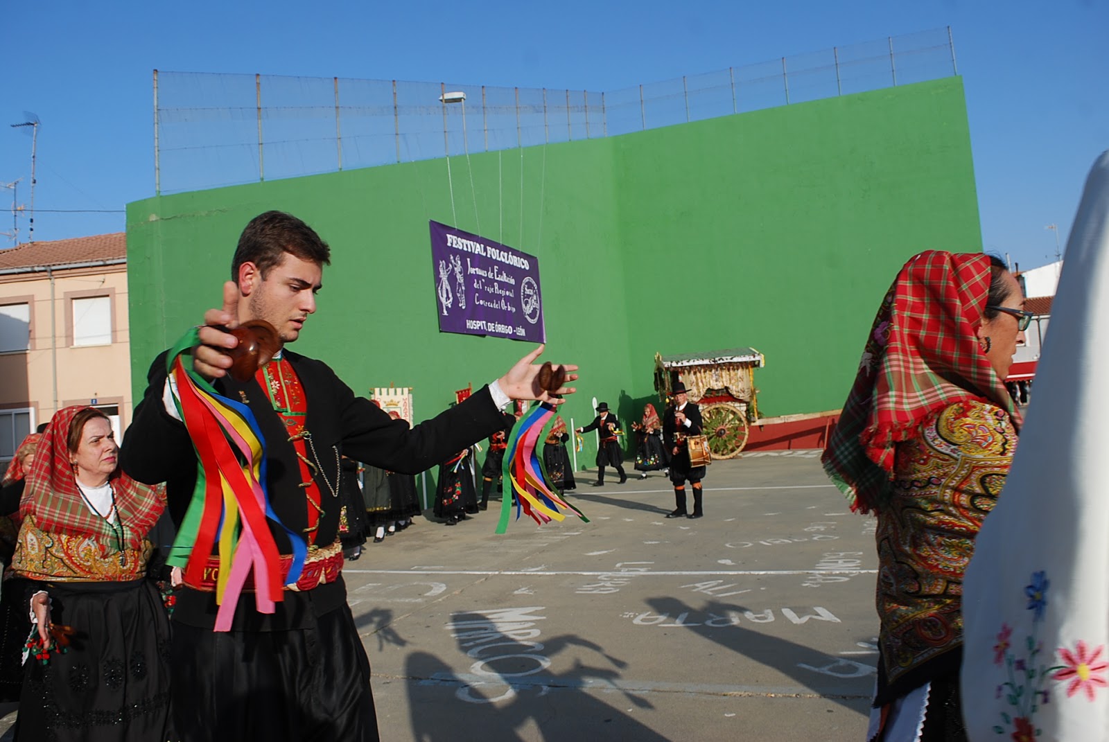Comarca El Festival Folclórico despliega la riqueza del traje regional