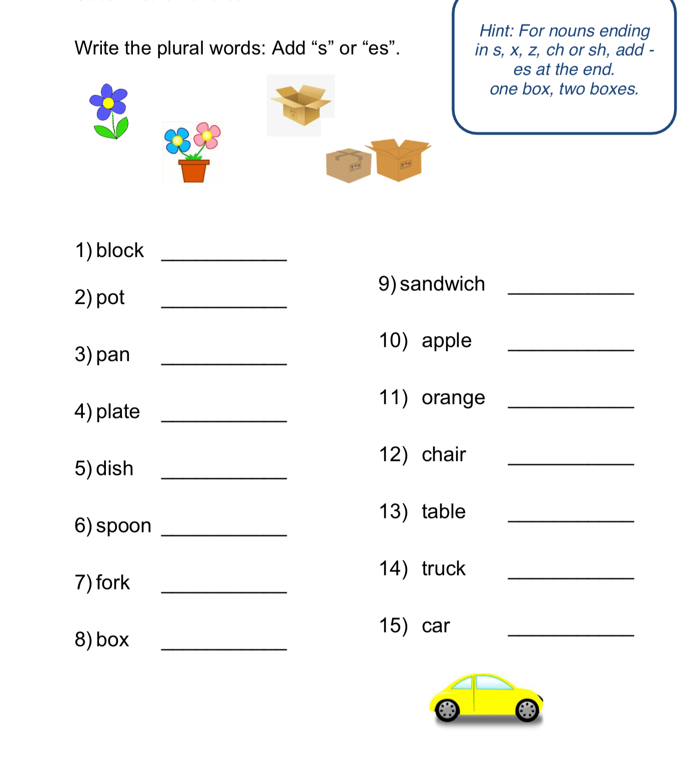 Dish plural. Plurals задания для детей. Plurals 2 класс Worksheet. Множественное число существительных Worksheets. Plurals упражнения 2 класс.