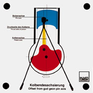 73Racing: OFFSET PIN PISTON by 73Racing