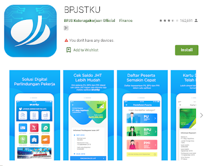 Aplikasi BPJSTK Mobile Aplikasi BPJSTK Mobile