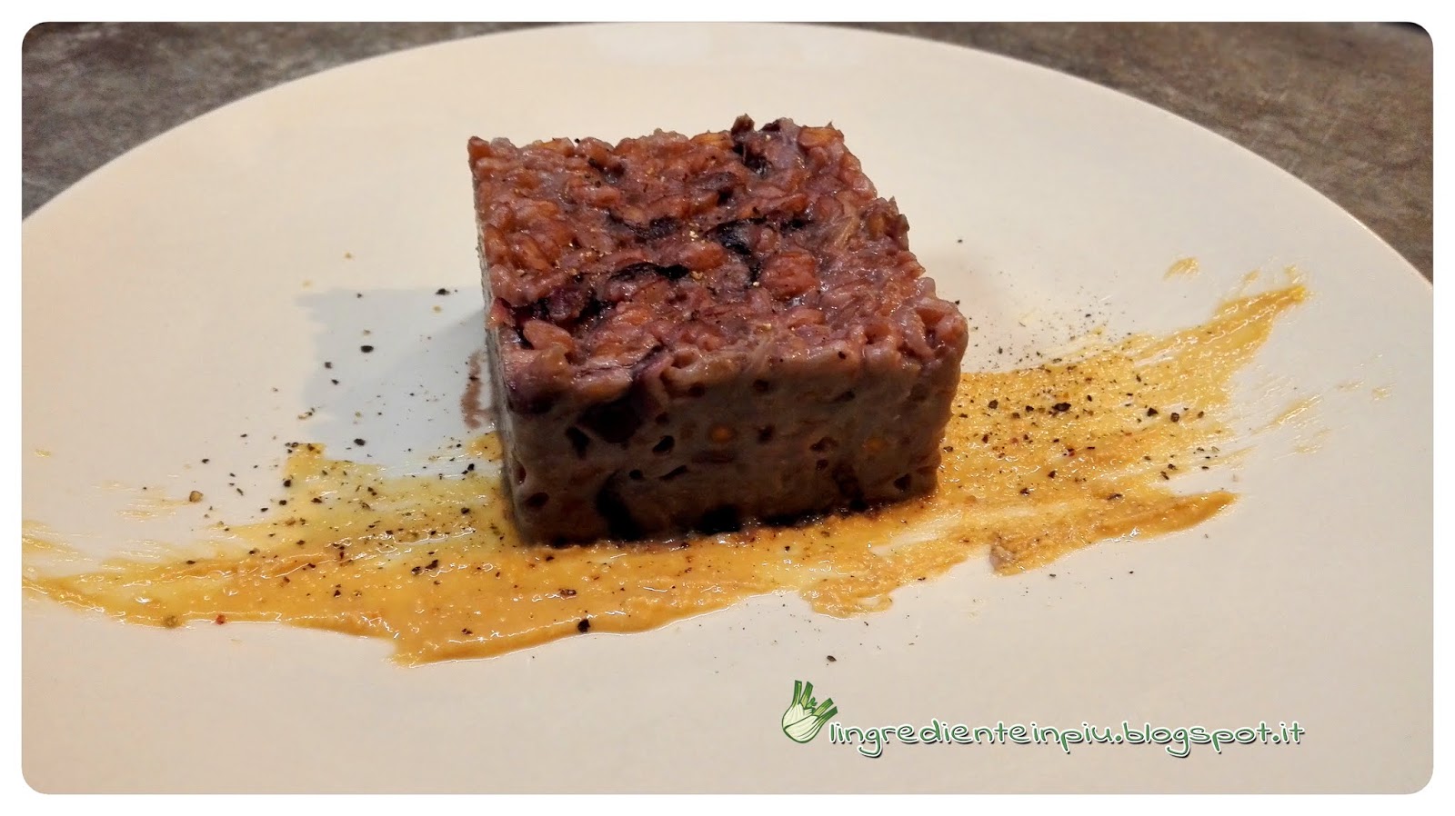 L'ingrediente in più Farrotto al radicchio rosso mantecato con burro