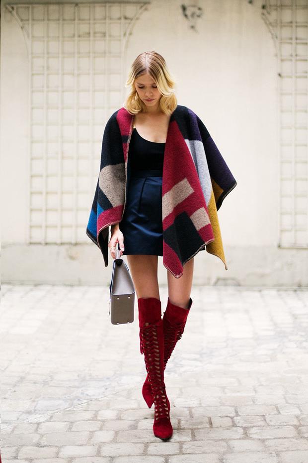How to Wear Blanket Cape Style Guides moda tendencias looks belleza