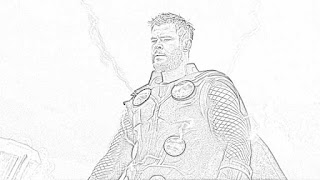 Avengers: Endgame coloring pages coloring.filminspector.com