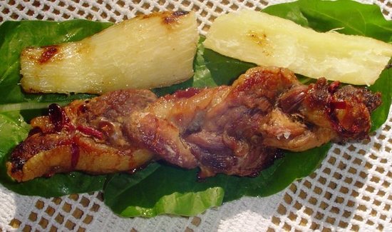 Chicharô trenzado ~ RECETAS DE COMIDAS TÍPICAS DEL PARAGUAY