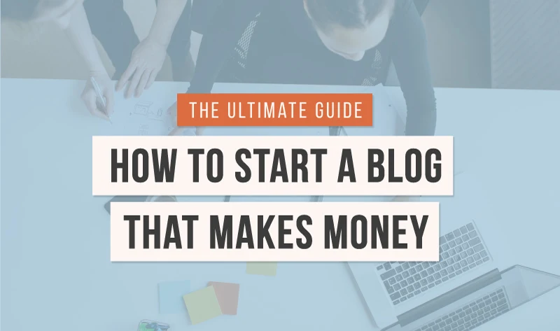 How to Start Making Money Blogging - #infographic