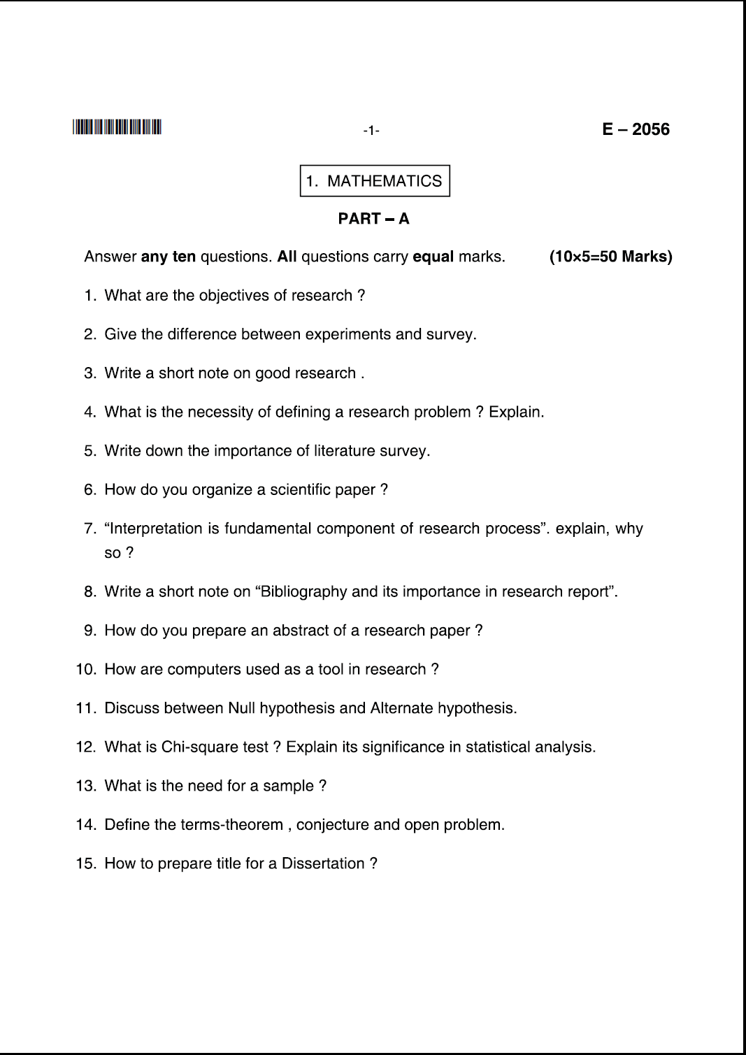 phd entrance exam model question paper for economics