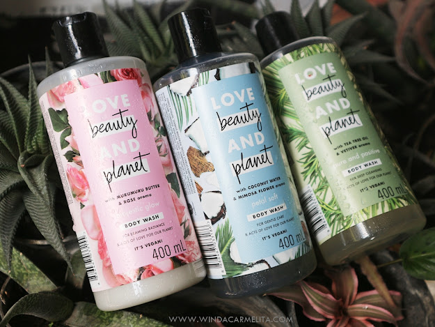 review love beauty planet body wash