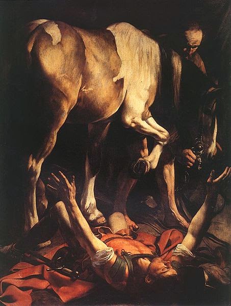 A Conversão de São Paulo - Caravaggio e suas principais pinturas ~ O gênio rebelde