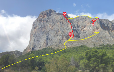 VIA FERRATA K4+RAPEL 70m PONOIG - 24/07/21 - FINALIZADA