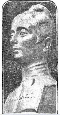 Busto de Rosario de Acu�a, del escultor Jos� Mar�a Palma