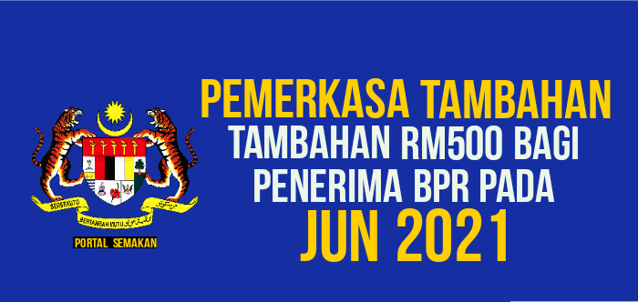 Tambahan tarikh rm500 bpr bayaran TARIKH RASMI