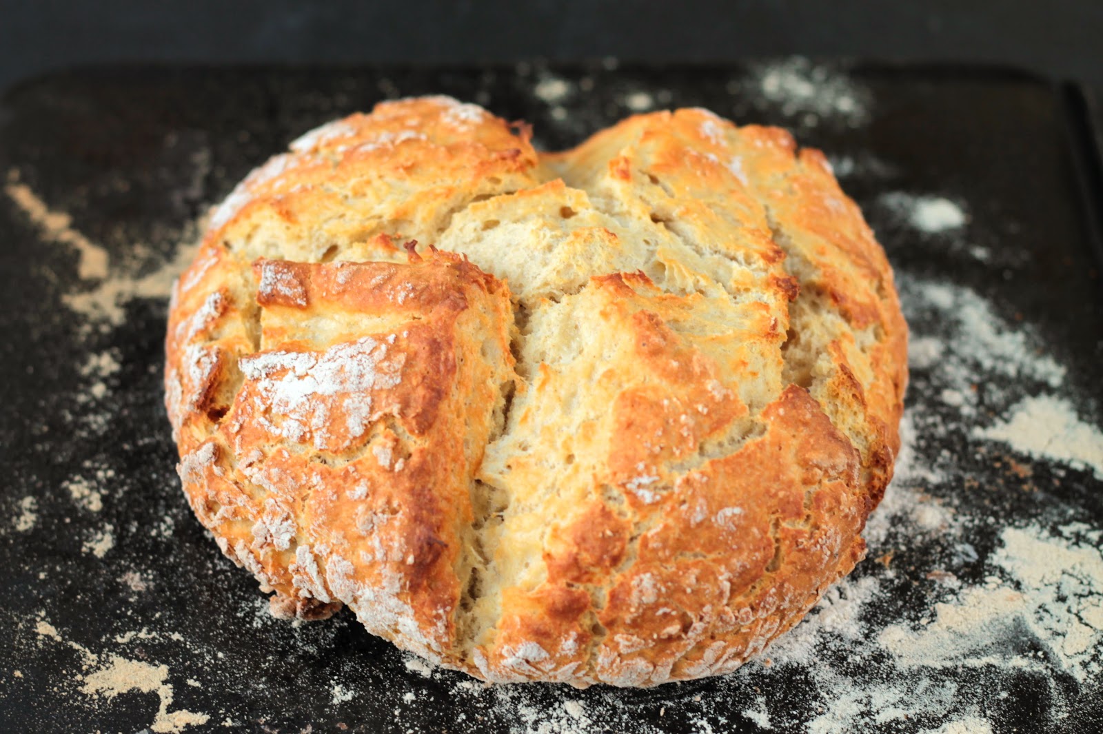 Good Food, Shared Traditional Irish White Soda Bread
