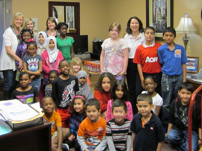 Care Packages for Soldiers Richland Elementary School donates to soldiers