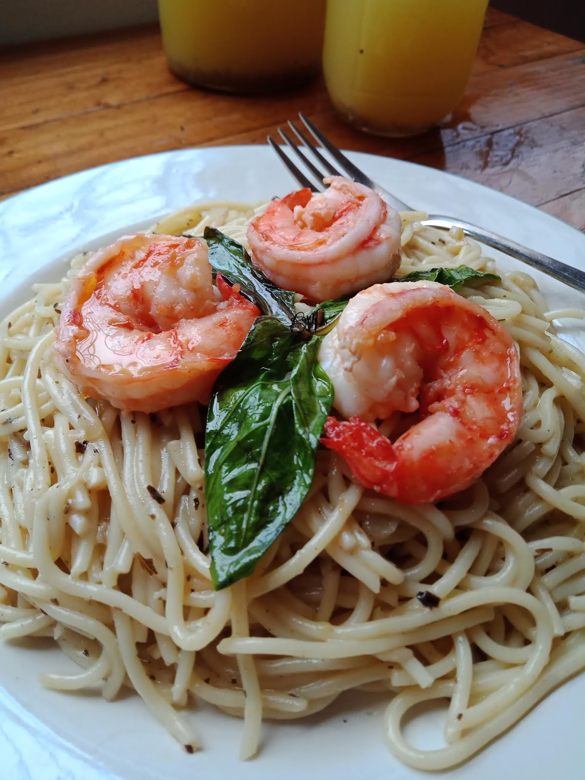 CREAMY PRAWNS PESTO PASTA USING McCORMICK PESTO SAUCE MIX