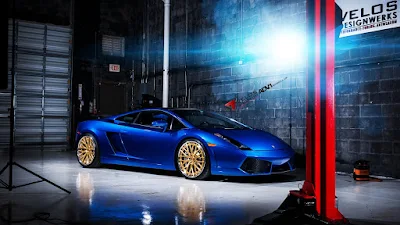 ADV1 Wheels Lamborghini Gallardo Wallpaper HD