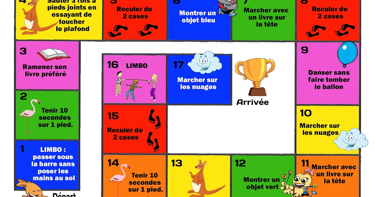 Jeux De L'oie Langage Jeux De L'oie Langage