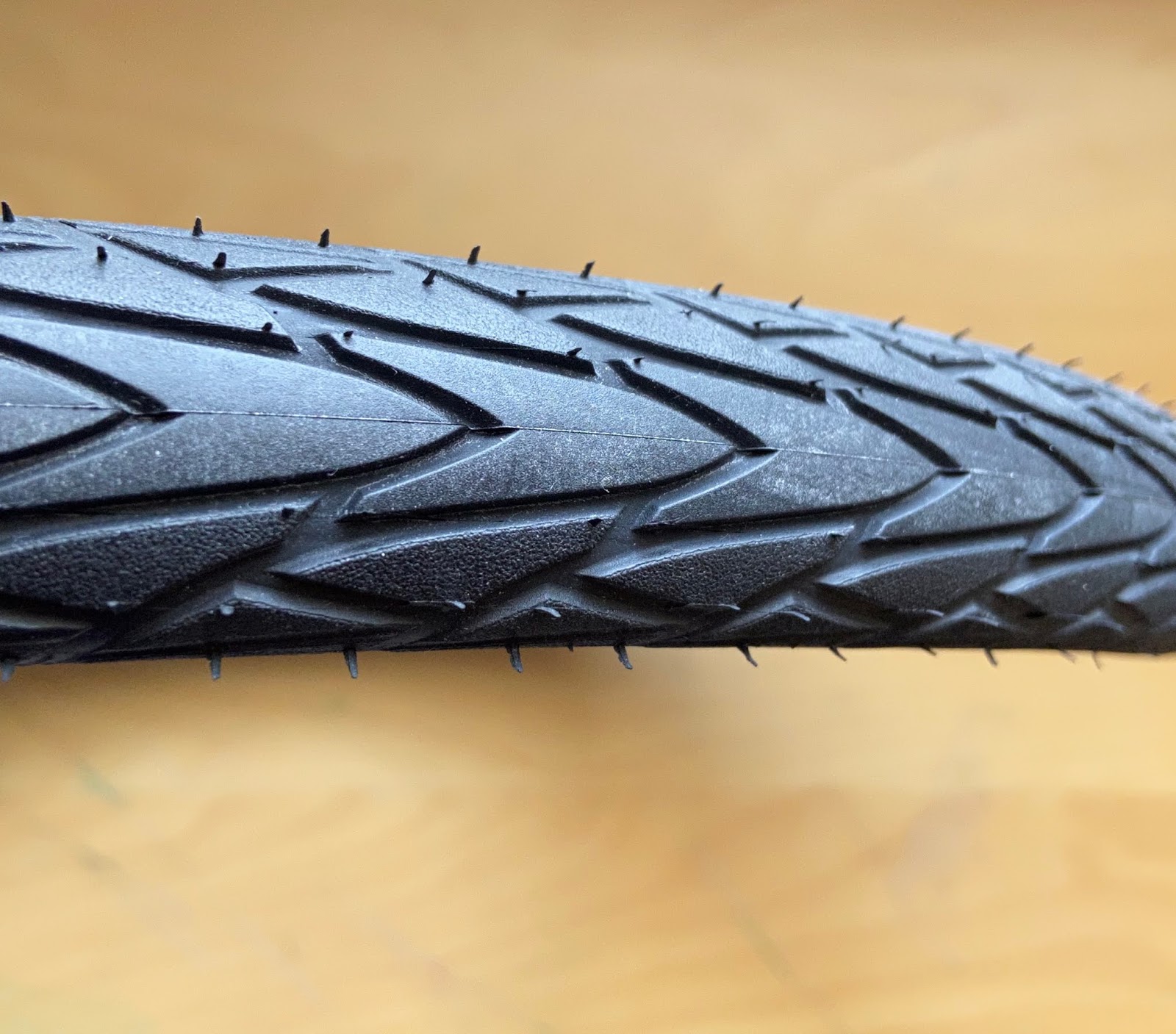 My Orange Brompton: Brompton tyre options