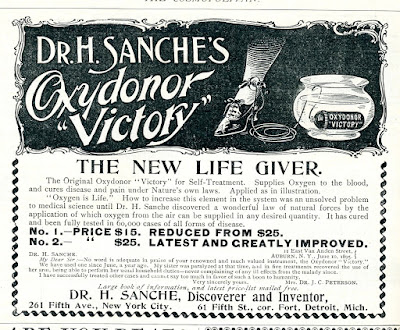 Dr. H. Sanche's Oxydonor Victory
