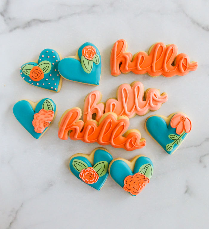Cookie Color Combination Crush: Terracotta + Teal