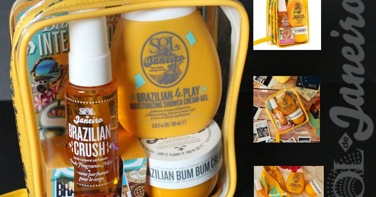Sol de Janeiro Brazilian Bum Bum Cream, Brazilian Crush Body Fragrance Mist  and Brazilian 4Play Moisturizing Shower Cream Gel Review